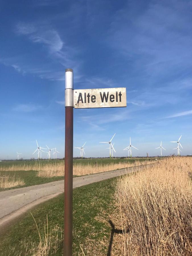 Landhaus "Alte Welt" Nordseekueste Osteel Buitenkant foto